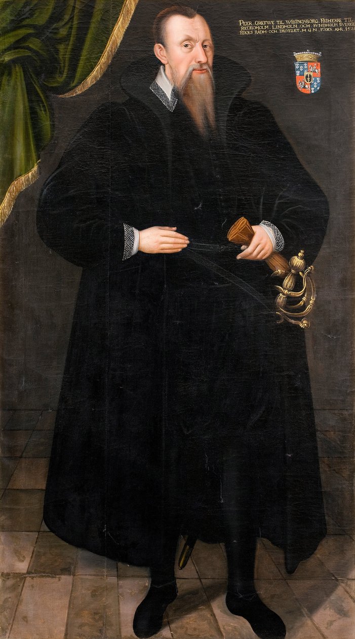Hrabia marszałek Per Brahe Starszy, ok. 1581 autorstwa Netherlandish School