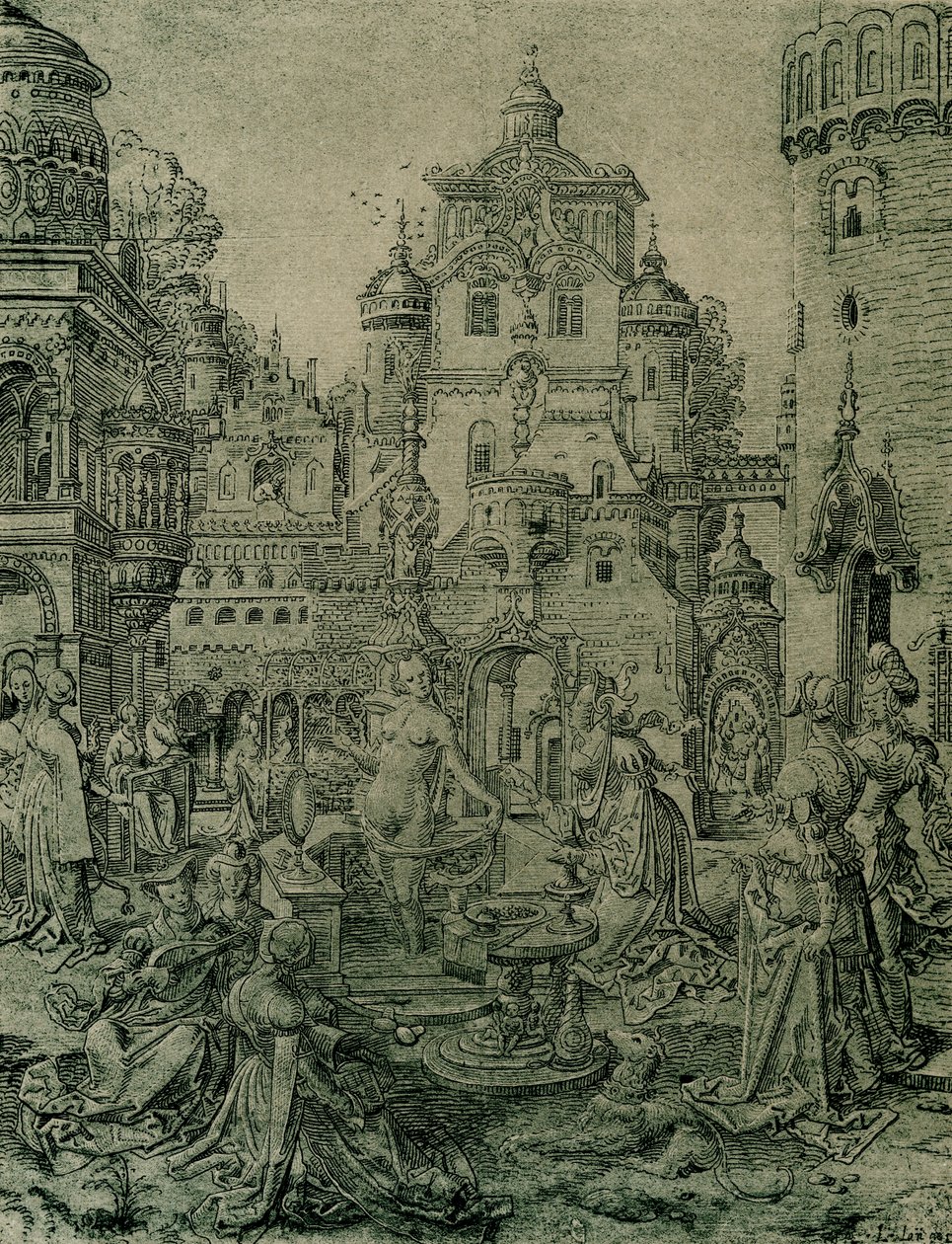 Kąpiel Batszeby autorstwa Netherlandish School