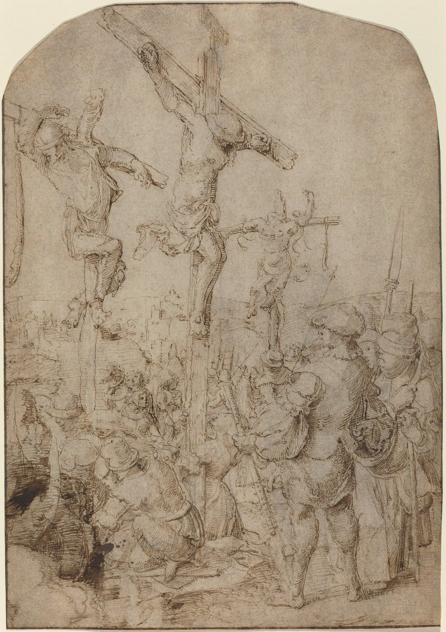 Ukrzyżowanie autorstwa Netherlandish 16th Century