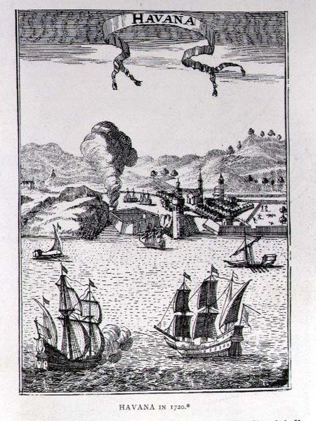 Hawana, z Gages Voyages, Amsterdam, 1720 autorstwa Netherlandish School