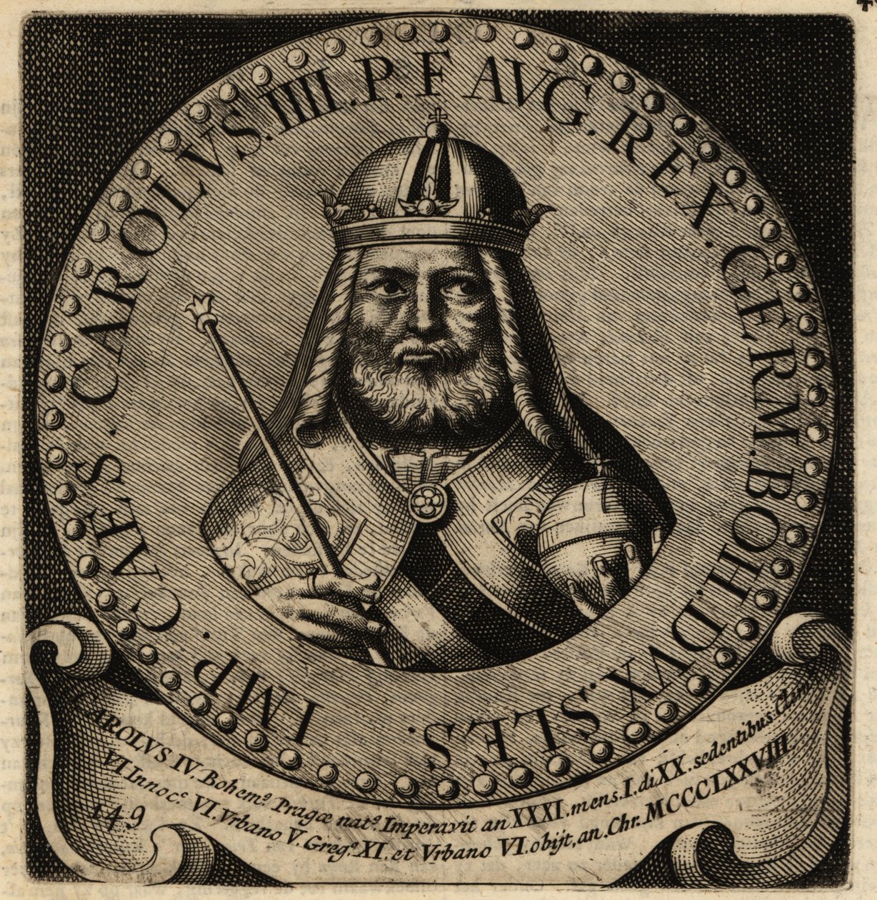 Święty Cesarz Rzymski Karol IV. autorstwa Netherlandish School