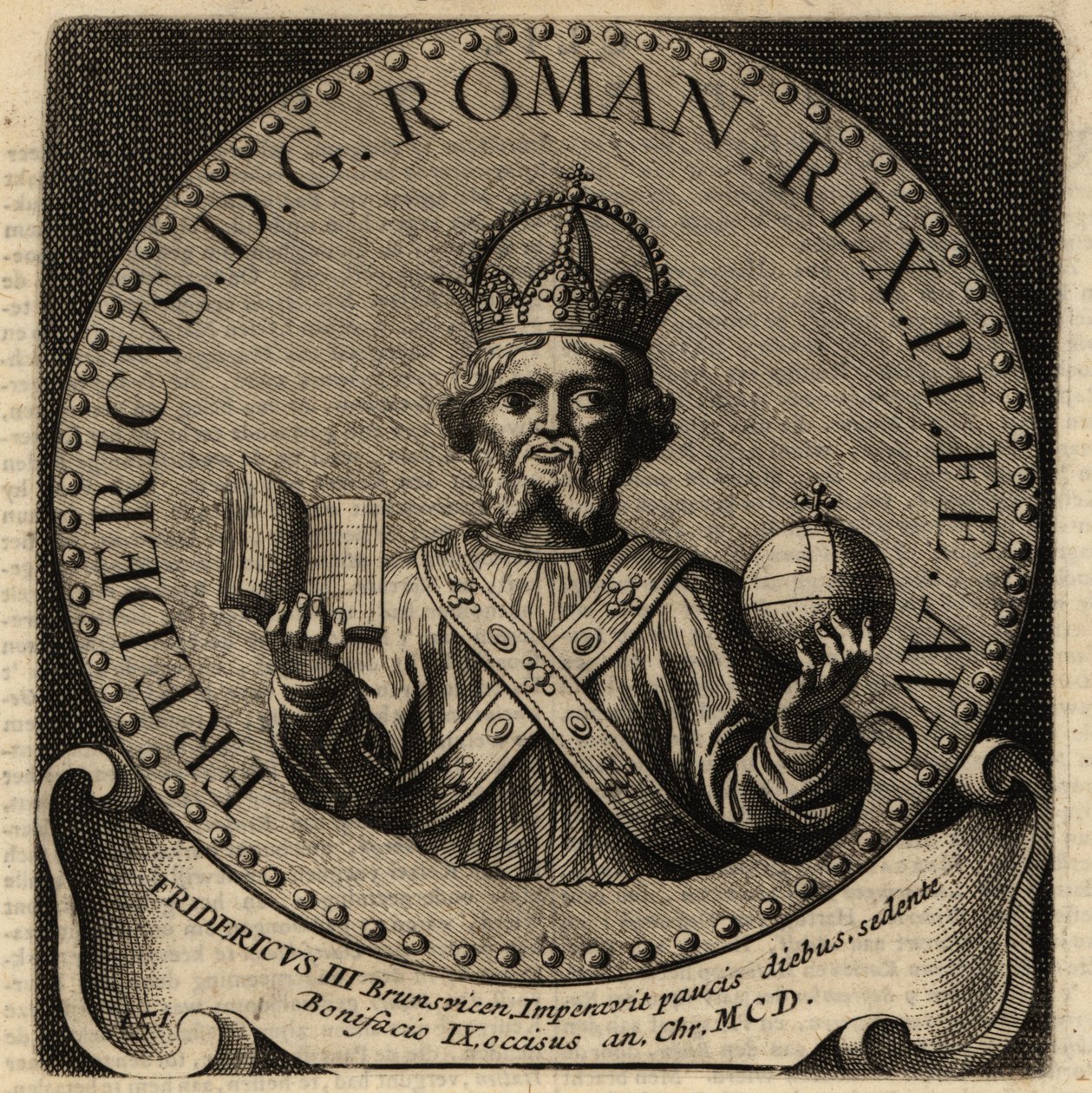 Cesarz Rzymski Fryderyk III. autorstwa Netherlandish School