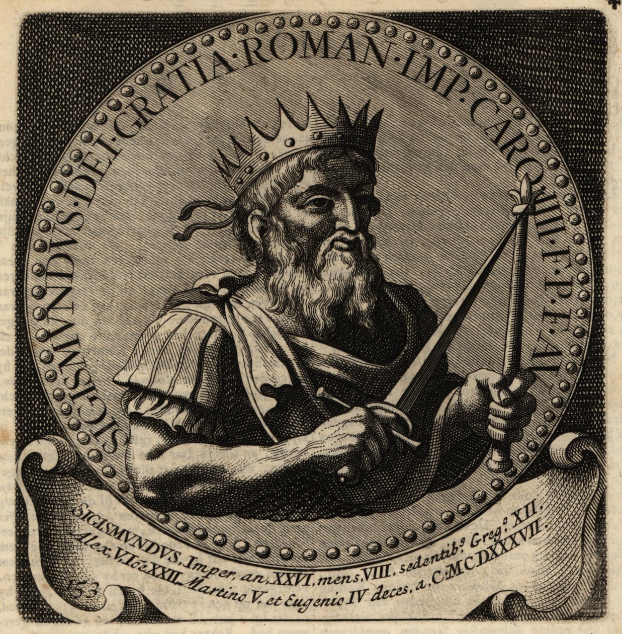 Cesarz Zygmunt. autorstwa Netherlandish School