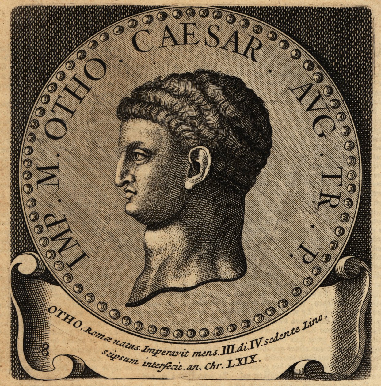 Portret cesarza rzymskiego Othona. autorstwa Netherlandish School