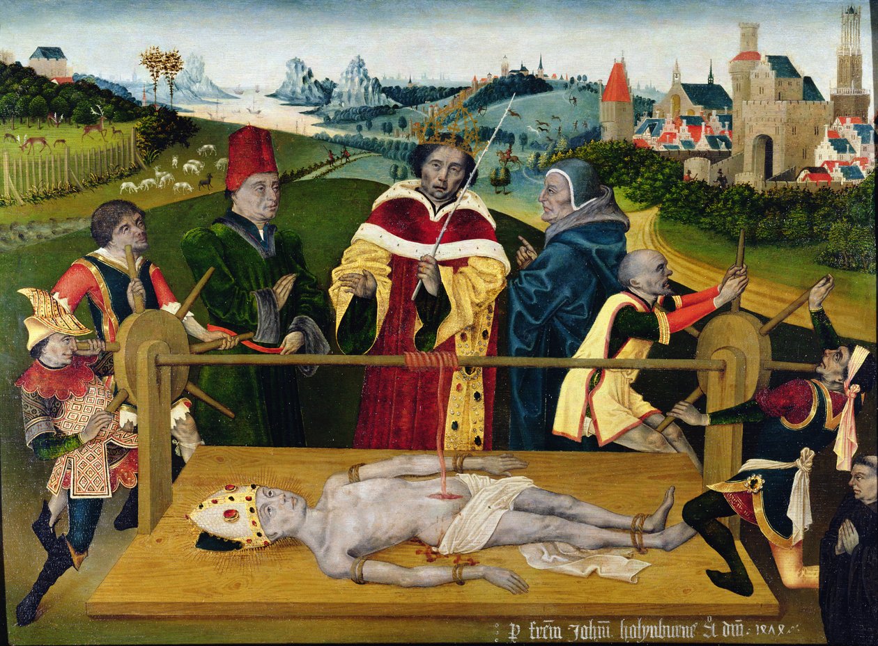 Męczeństwo św. Erazma autorstwa Netherlandish School