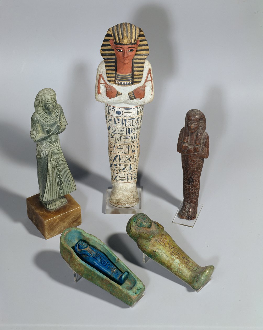 Figurki Ushabti autorstwa New Kingdom Egyptian