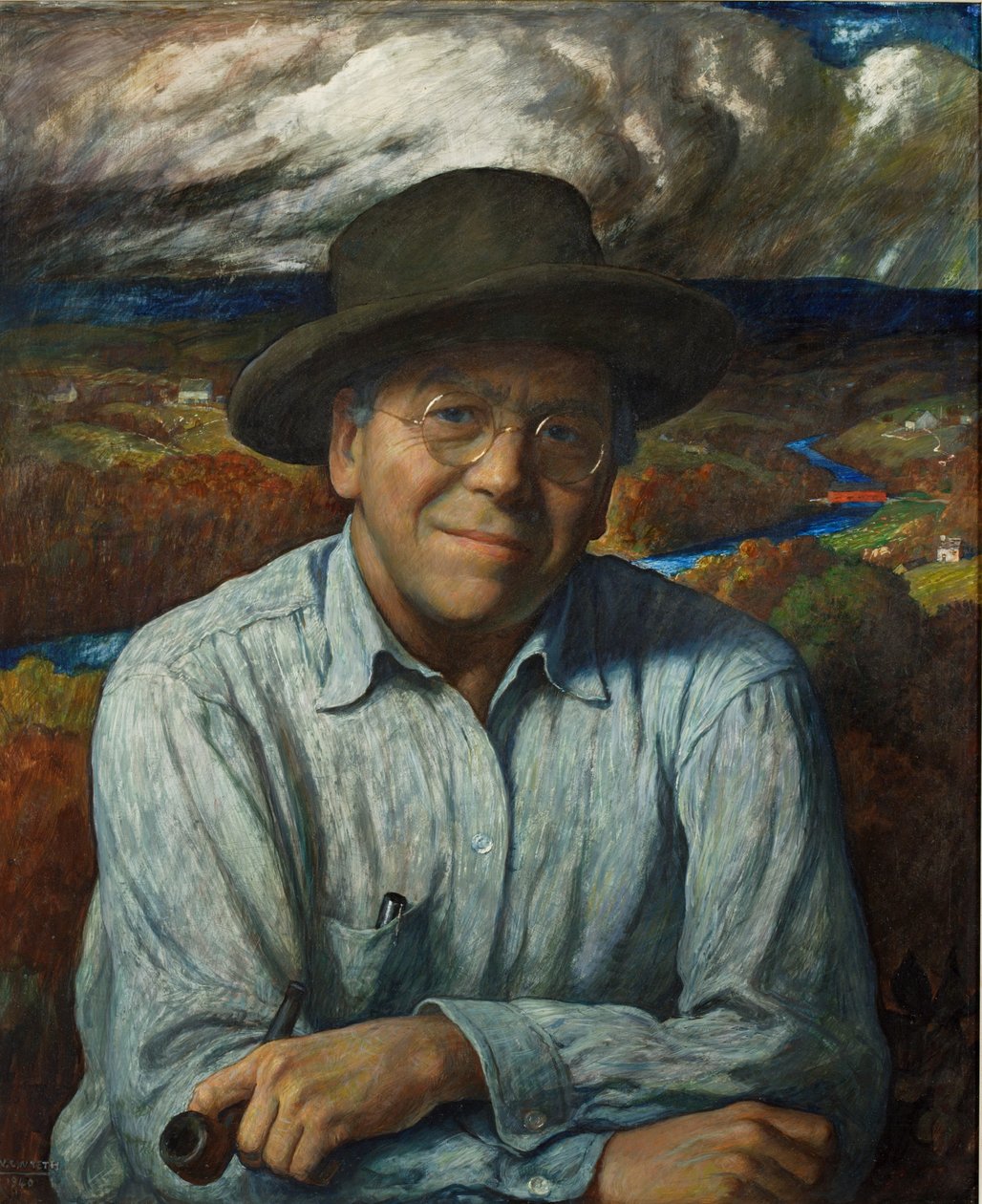 Autoportret autorstwa Newell Convers Wyeth