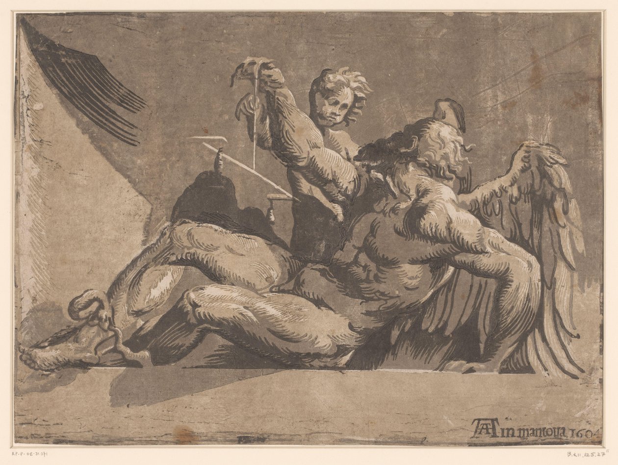 Saturn autorstwa Niccolò Vicentino (attributed to)