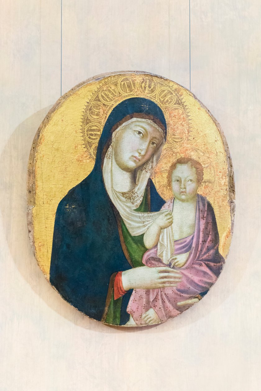 Madonna i dziecko autorstwa Niccolò di Segna