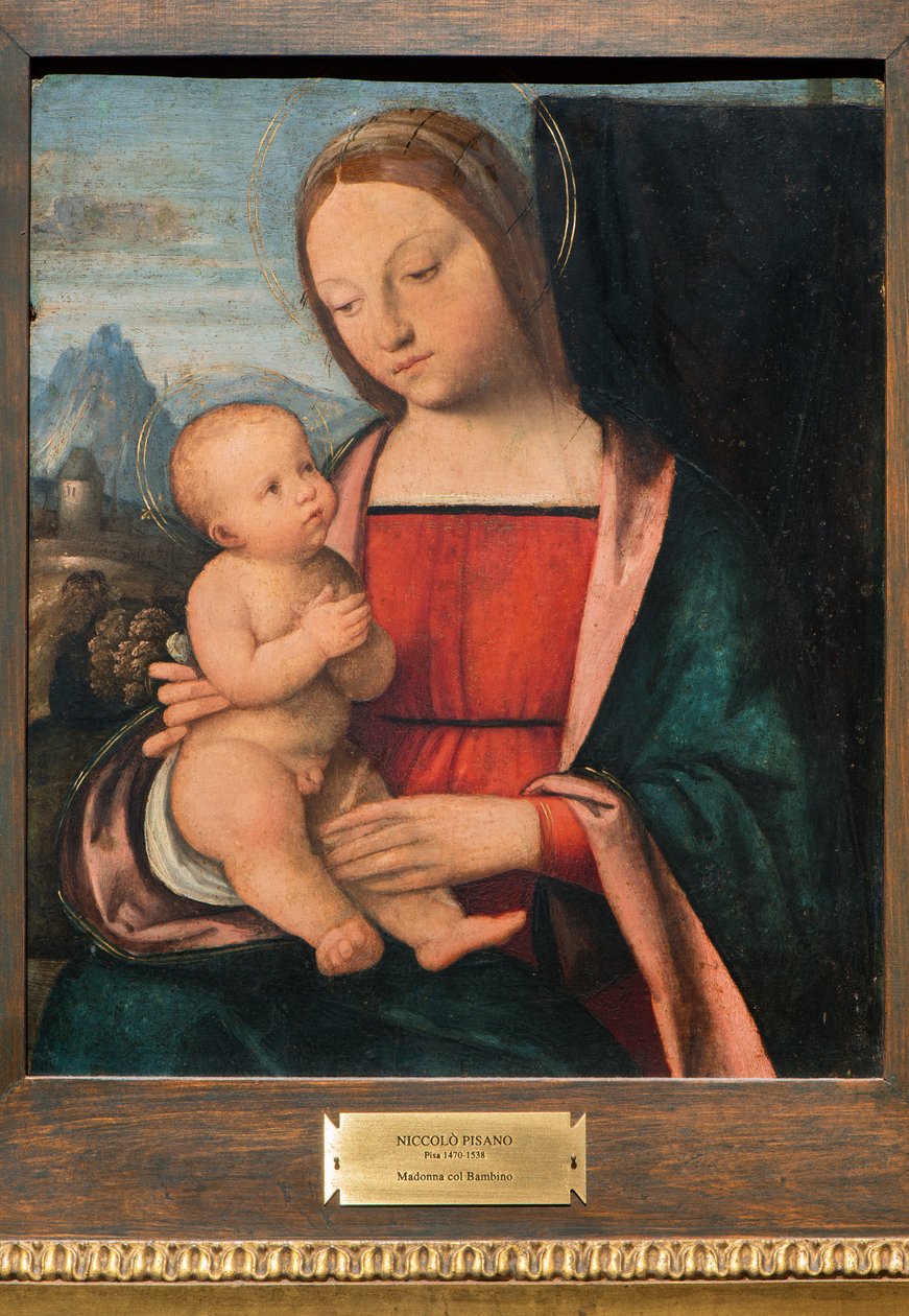 Madonna z Dzieciątkiem, 1510-1520 autorstwa Niccolò Pisano