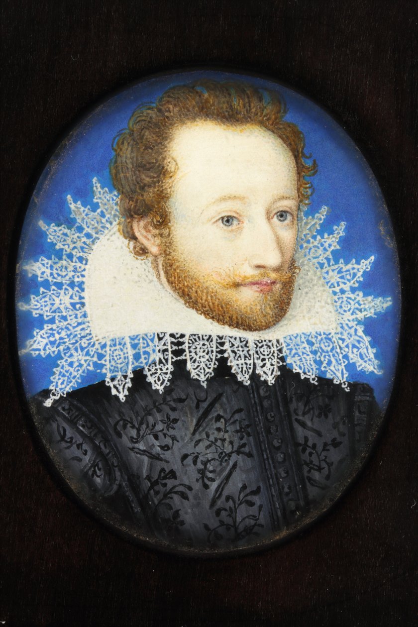 Hrabia Essex (emalia) autorstwa Nicholas (school of) Hilliard