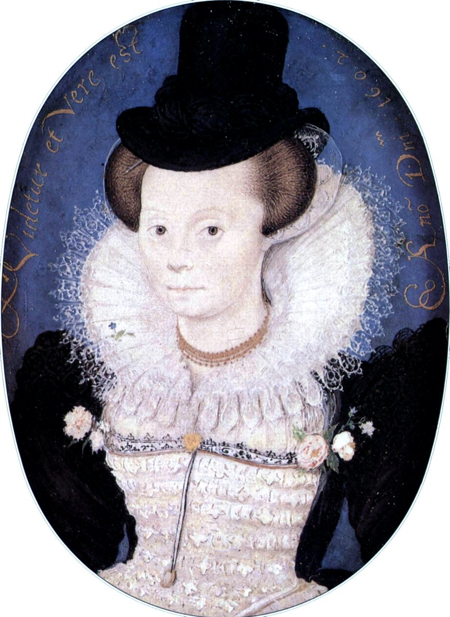 Nieznana kobieta autorstwa Nicholas Hilliard