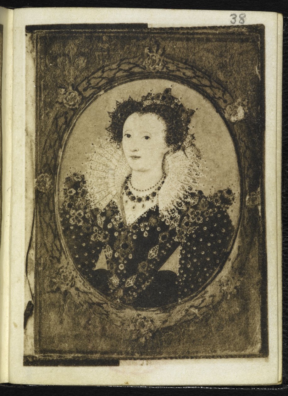 Królowa Elżbieta I (miniatura) autorstwa Nicholas Hilliard