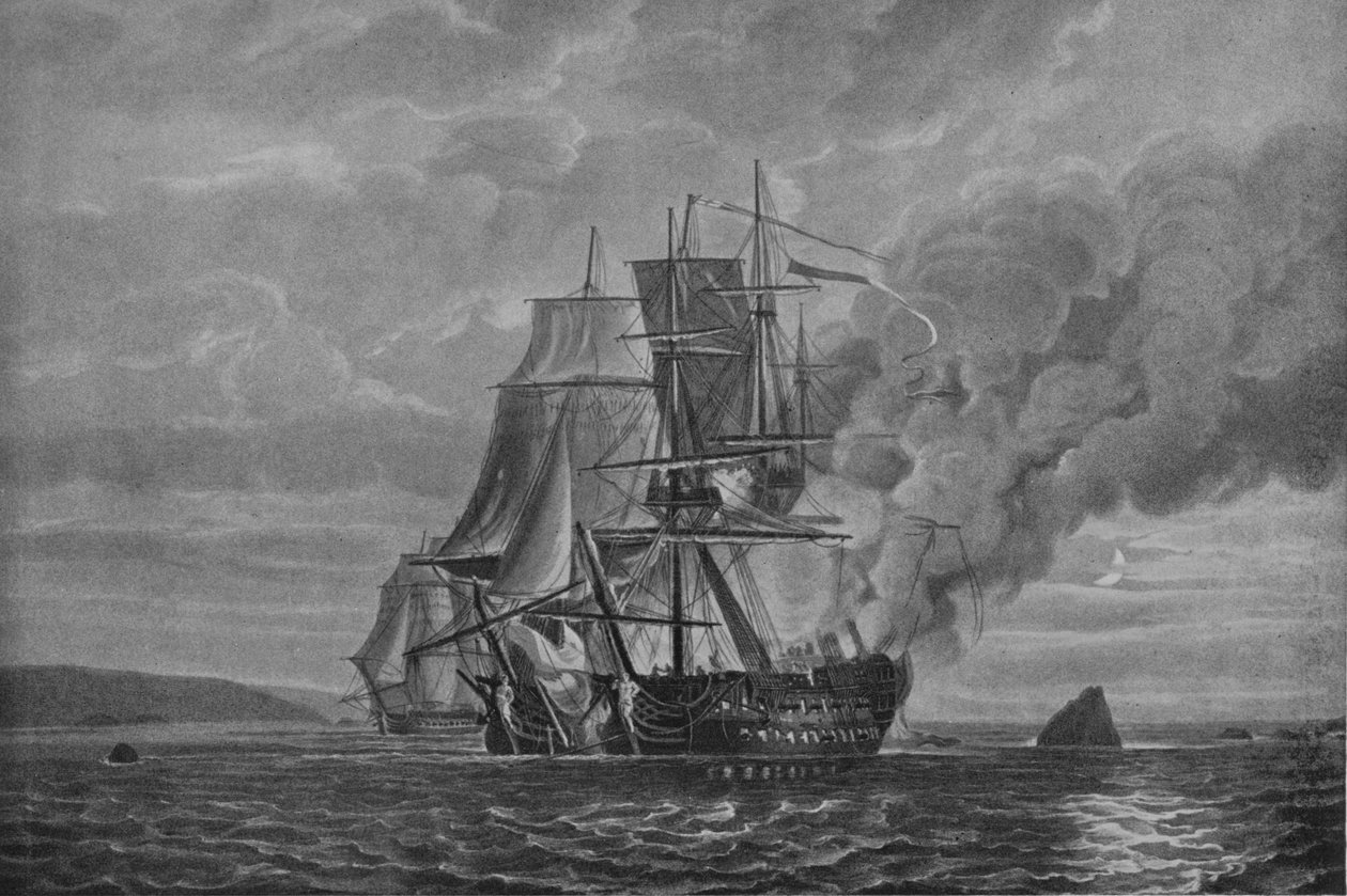 Mars i LHerkules, c1799 autorstwa Nicholas Pocock