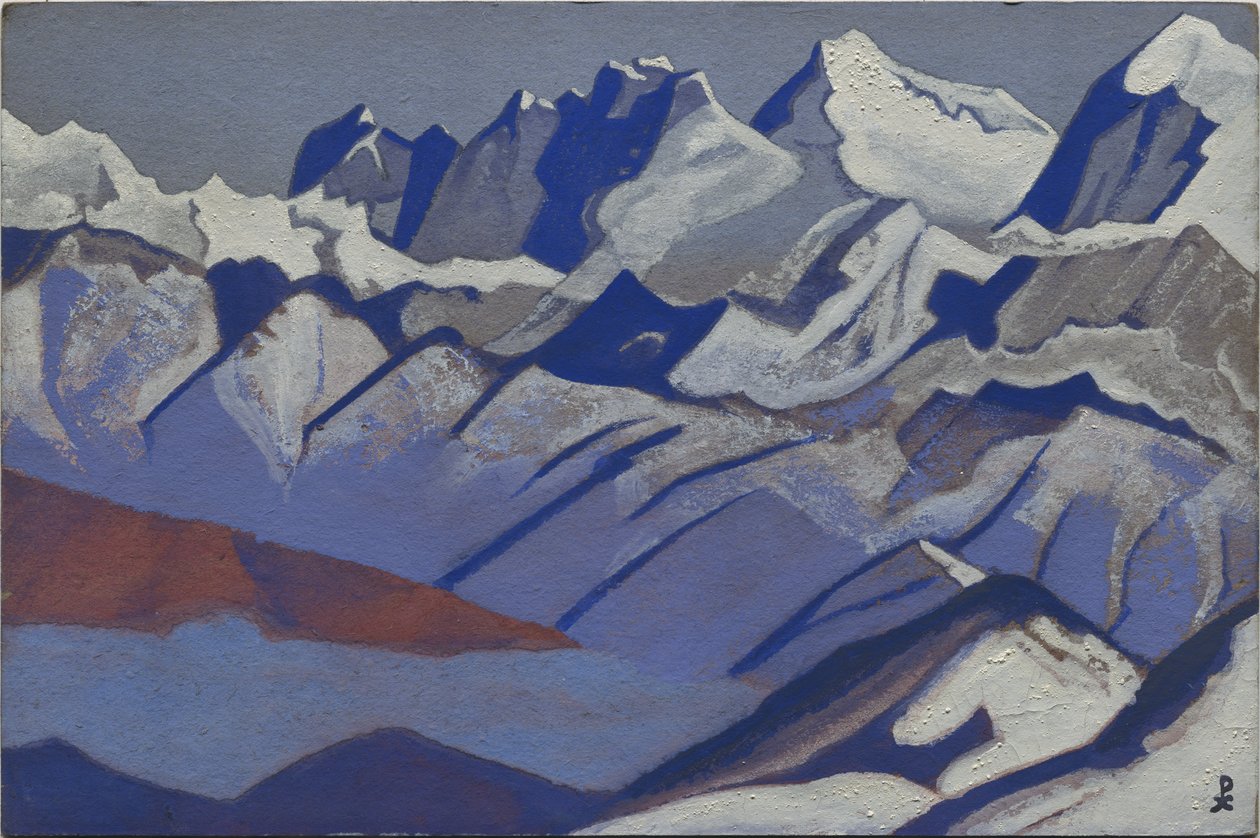 Everest, 1936 autorstwa Nicholas Roerich
