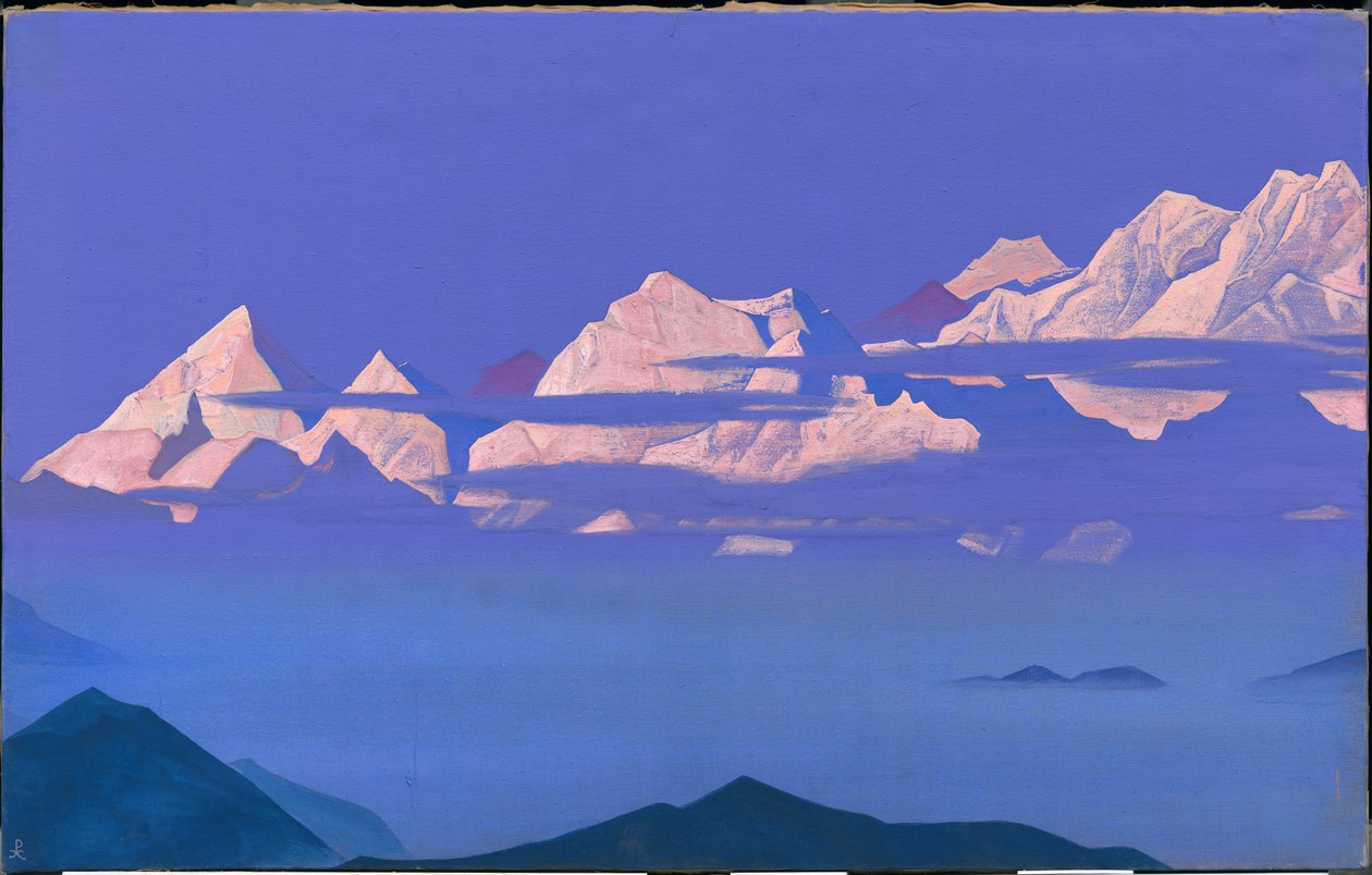 Himalaje, 1933 autorstwa Nicholas Roerich