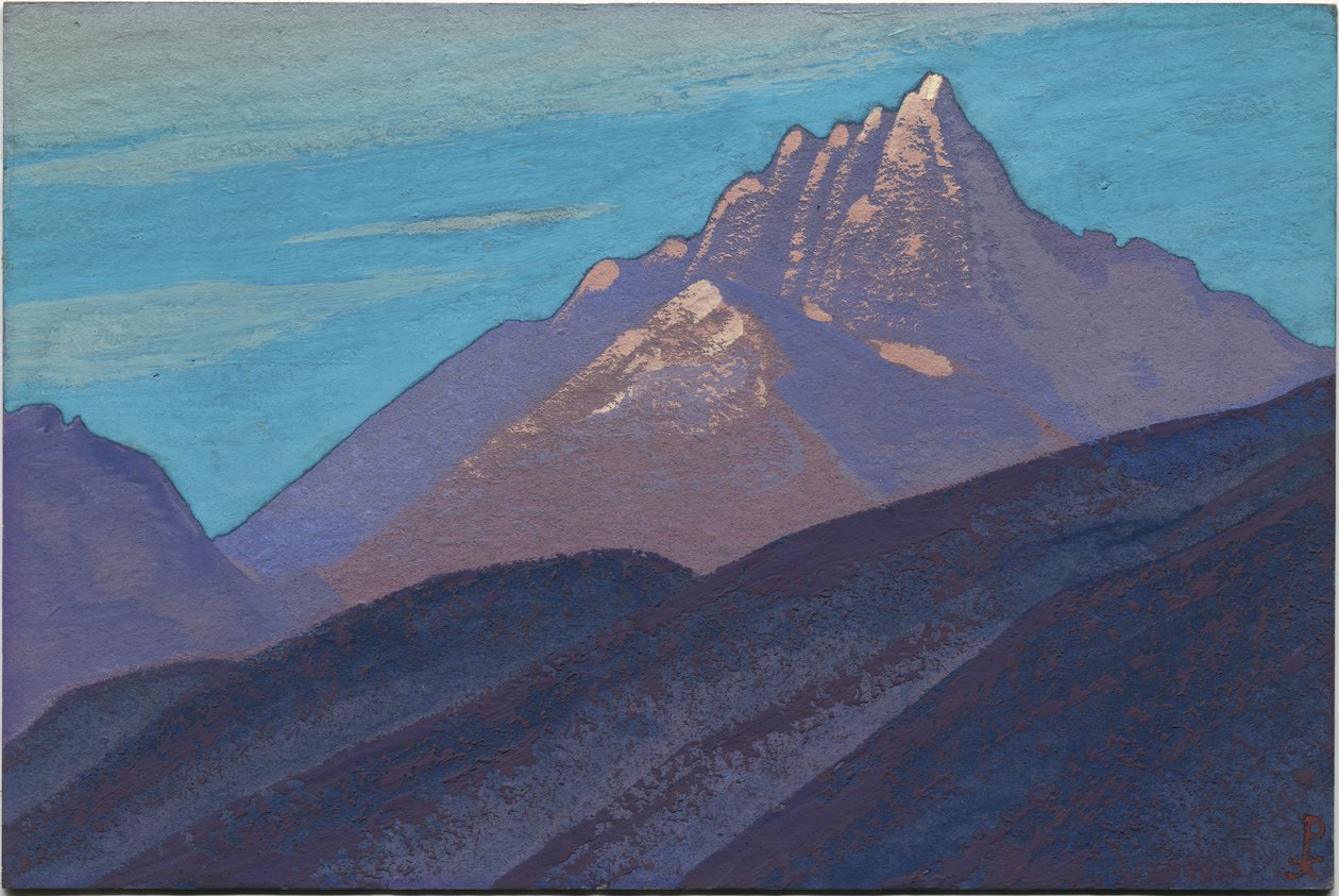 Himalaje, 1938 autorstwa Nicholas Roerich