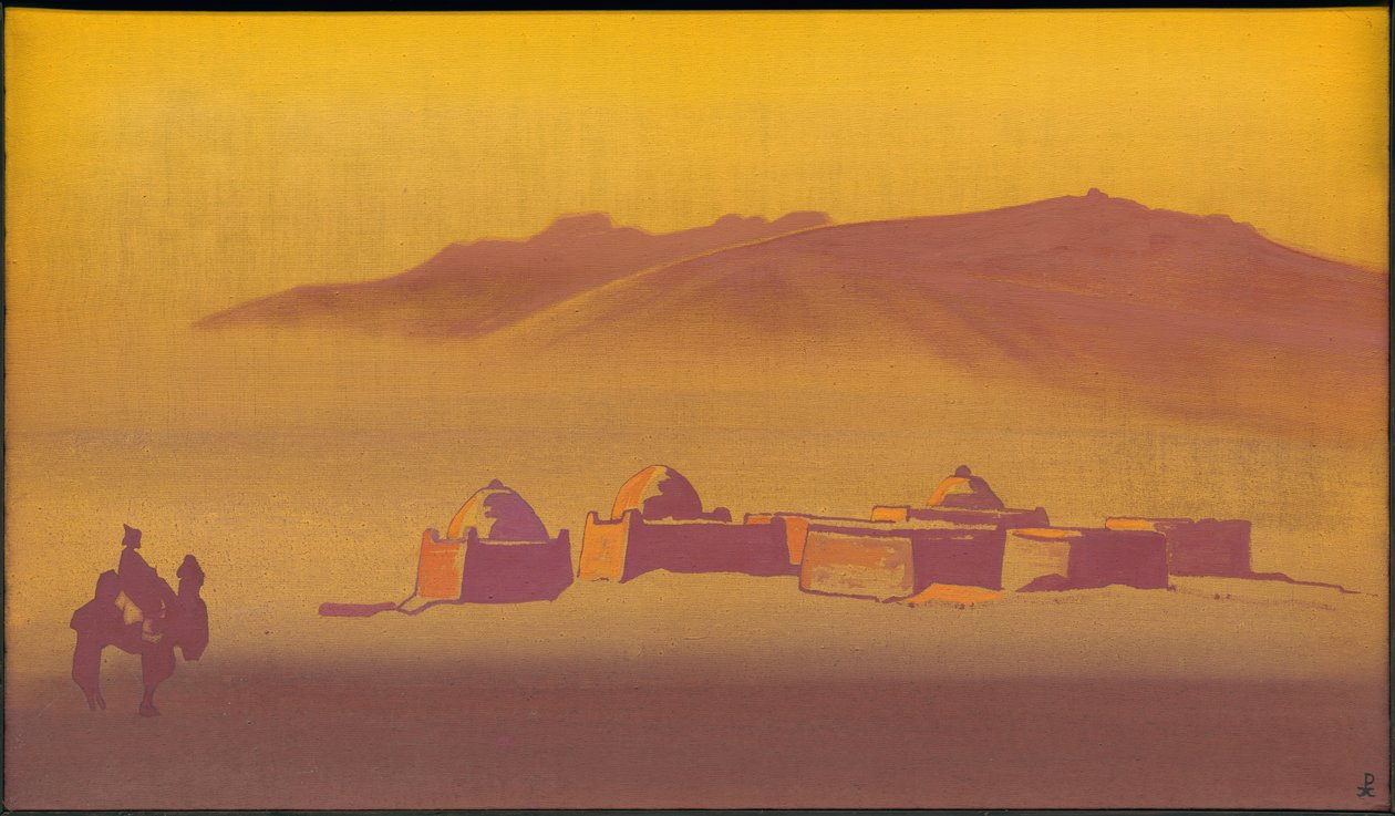 Karakirgizowie, 1932 autorstwa Nicholas Roerich