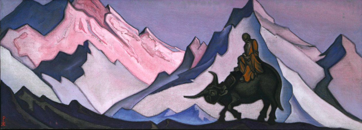 Postacie laotańskie, 1943. autorstwa Nicholas Roerich