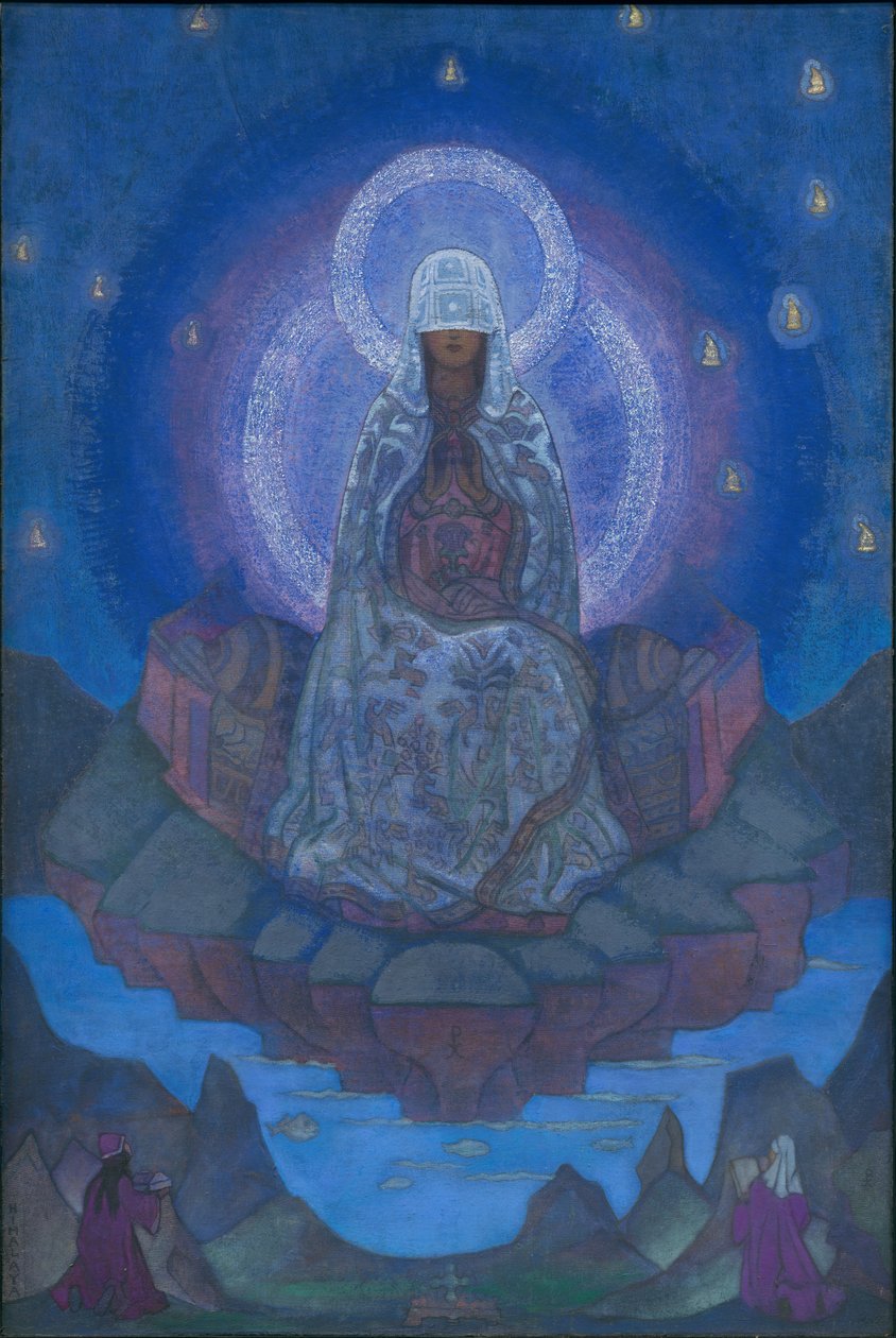 Matka Świata, 1924 autorstwa Nicholas Roerich