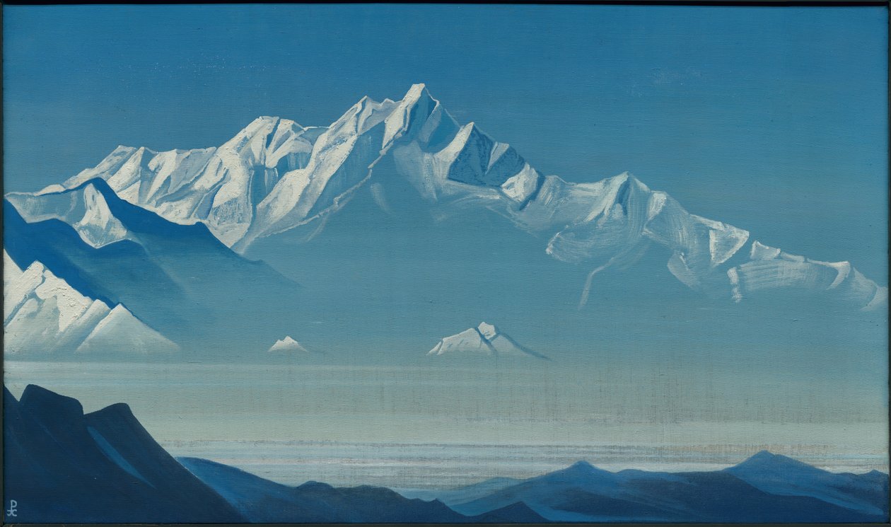 Góra Pięciu Skarbów autorstwa Nicholas Roerich