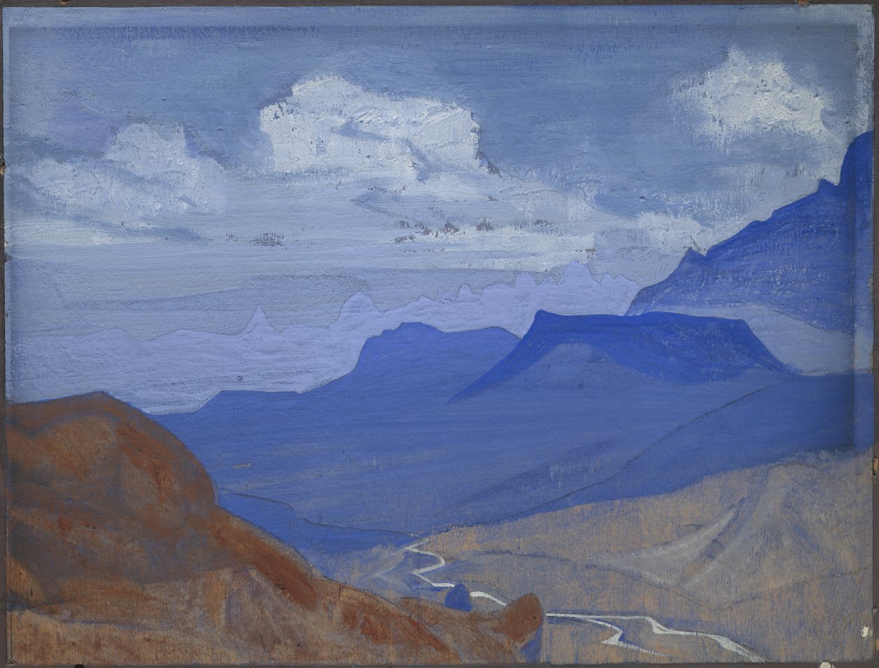 Dolina Nubra, 1926 autorstwa Nicholas Roerich