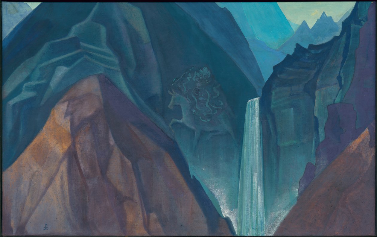 Palden Lhamo, 1931 autorstwa Nicholas Roerich