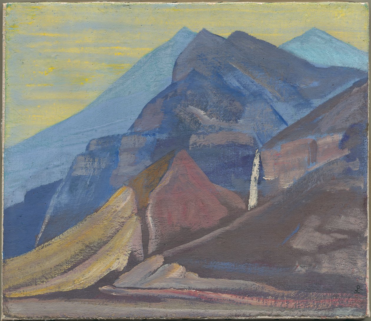 Palden Lhamo, 1932 autorstwa Nicholas Roerich