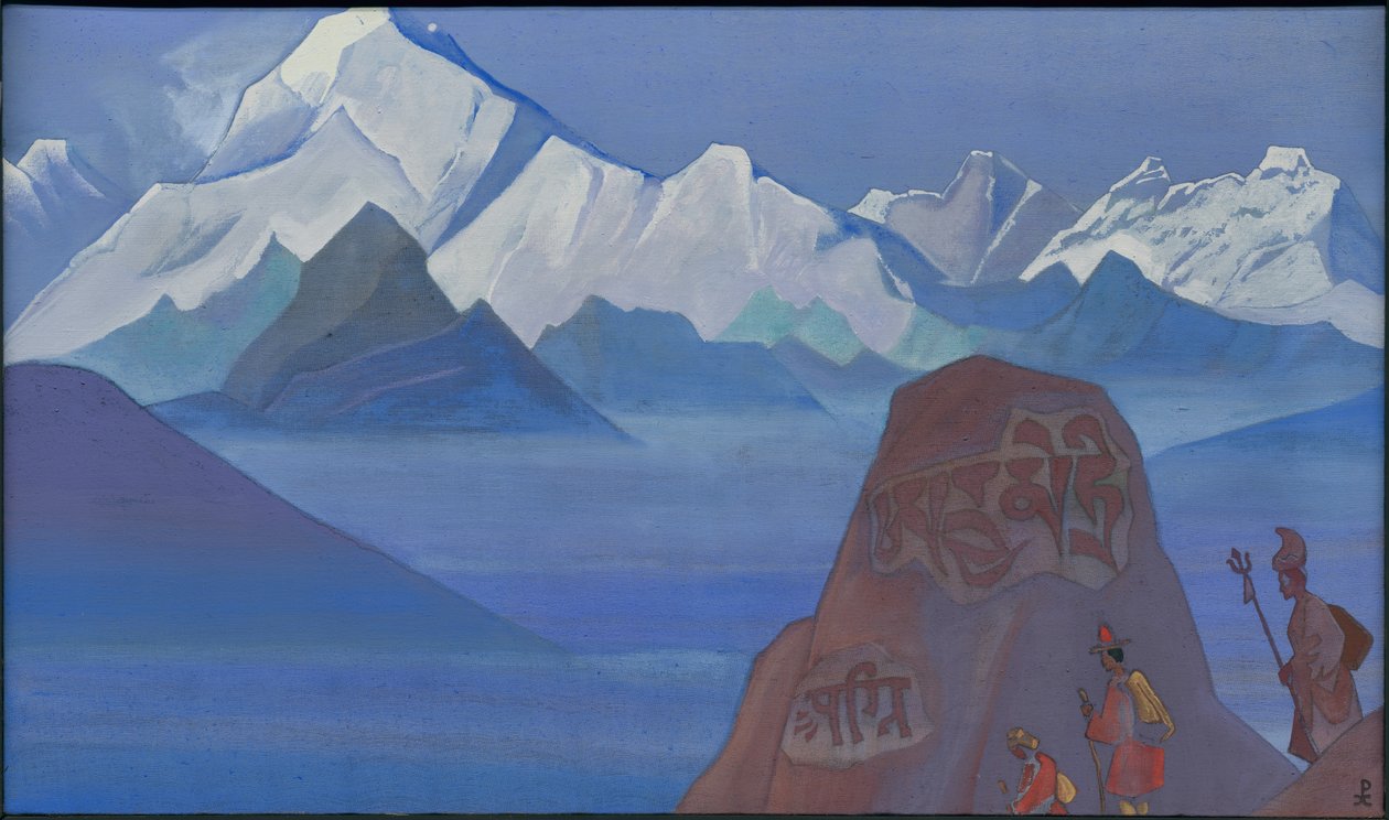 Pasja Kailas, 1932 autorstwa Nicholas Roerich