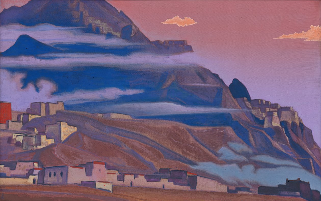 Szekar Dzong, 1933 autorstwa Nicholas Roerich