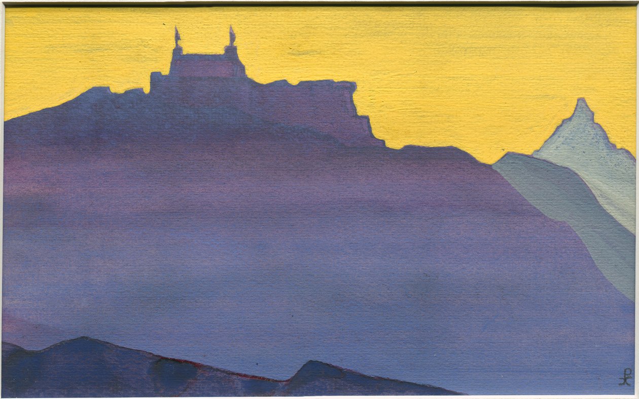 Sissu, szkic do obrazu, 1932 autorstwa Nicholas Roerich
