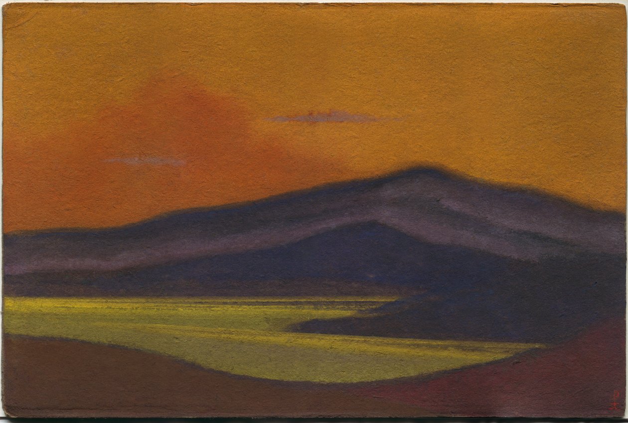 Tybet, 1943 autorstwa Nicholas Roerich