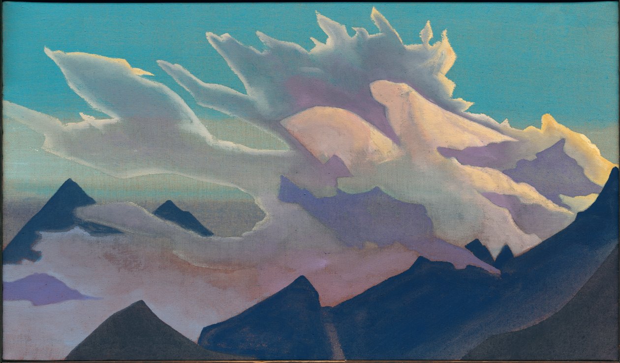 Wojownik światła, 1933 autorstwa Nicholas Roerich