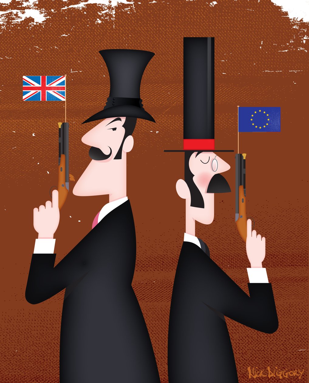 Brexit (cyfrowy) autorstwa Nick Diggory