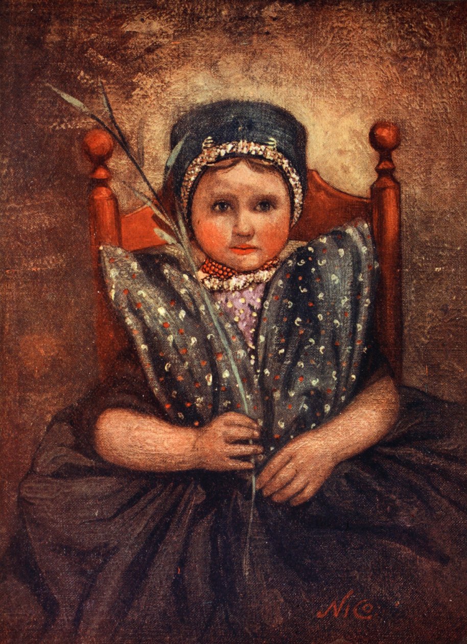 Mała dziewczynka, 1904 autorstwa Nico Jungman