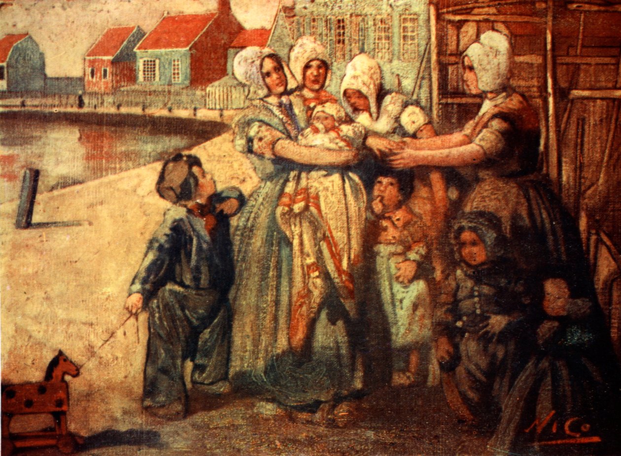 Kult dziecka, 1904 autorstwa Nico Jungman