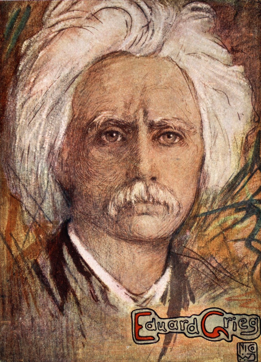 Grieg, 1905 autorstwa Nico Jungman