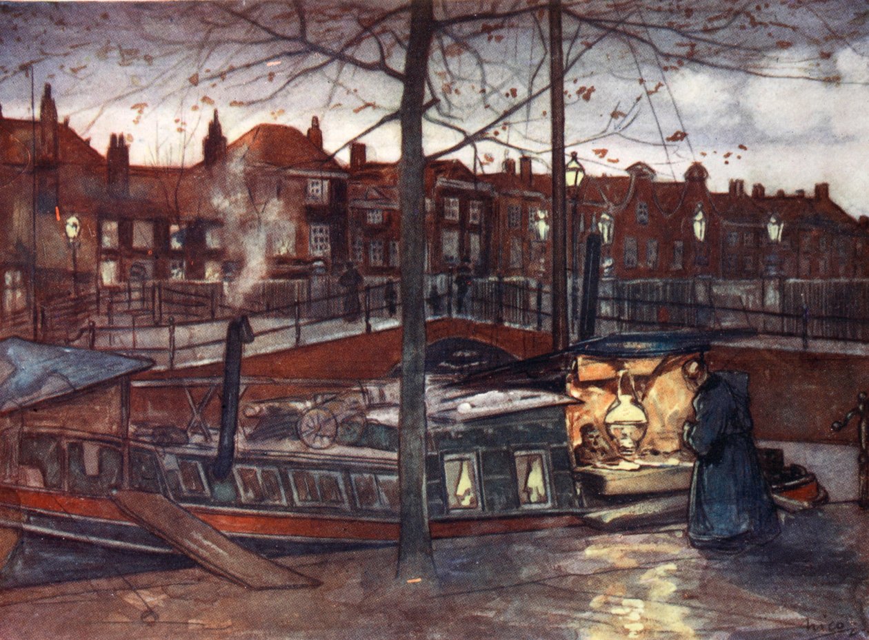 Ciasto-łódka, 1904 autorstwa Nico Jungman