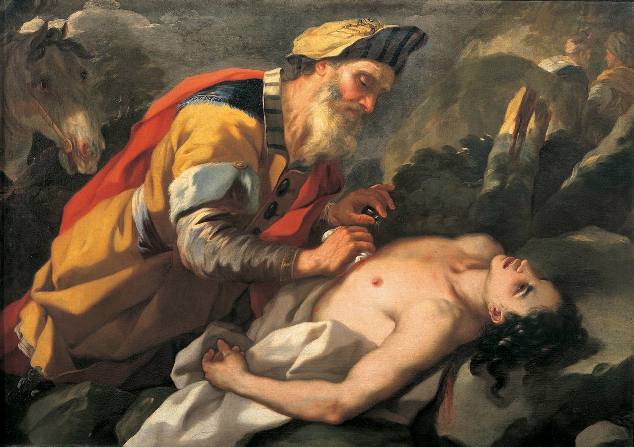 Dobry Samarytanin, ok. 1705. autorstwa Nicola Malinconico