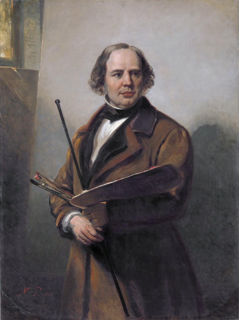 Jan Willem Pieneman (1779-1853) autorstwa Nicolaas Pieneman