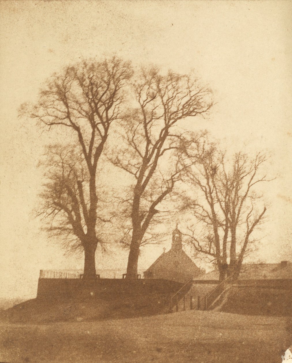 Forbury Hill, Reading, ok. 1845 (zdjęcie) autorstwa Nicolaas Henneman