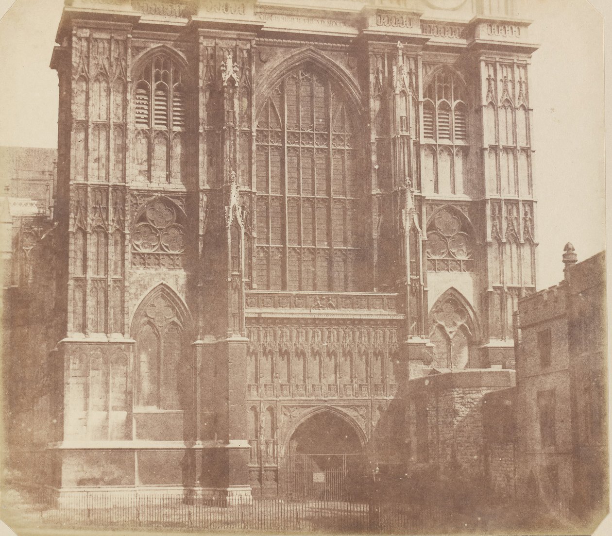 Opactwo Westminsterskie, przed majem 1845 r. autorstwa Nicolaas Henneman
