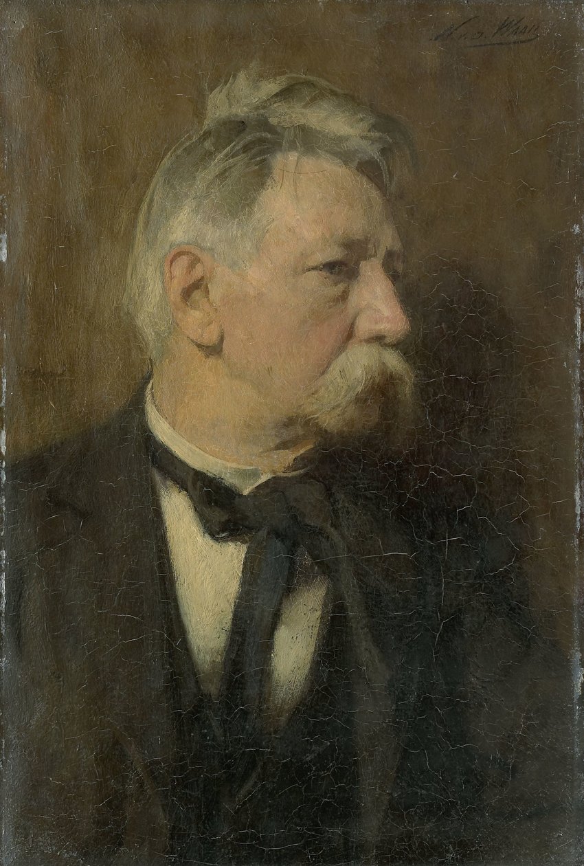 Willem Steelink II (1856-1928). artysta grafik autorstwa Nicolaas van der Waay