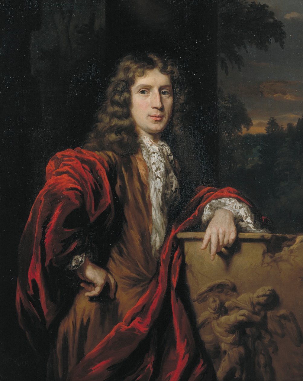 „Pułkownik Charles Campbell”, c1654-1693 autorstwa Nicolaes Maes