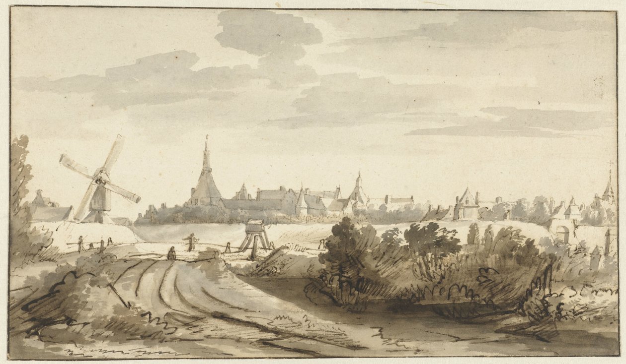 Widok Ravestein autorstwa Nicolaes Maes