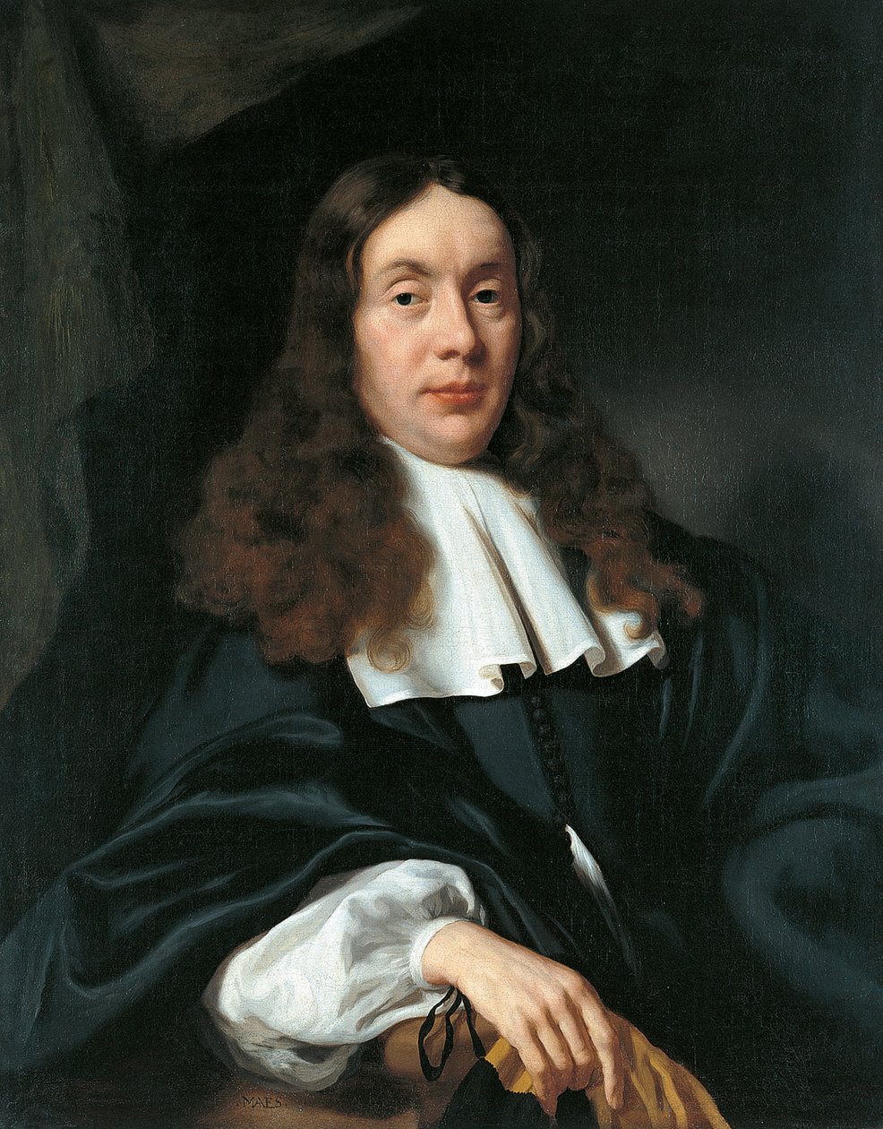 Portret mężczyzny autorstwa Nicolaes Maes