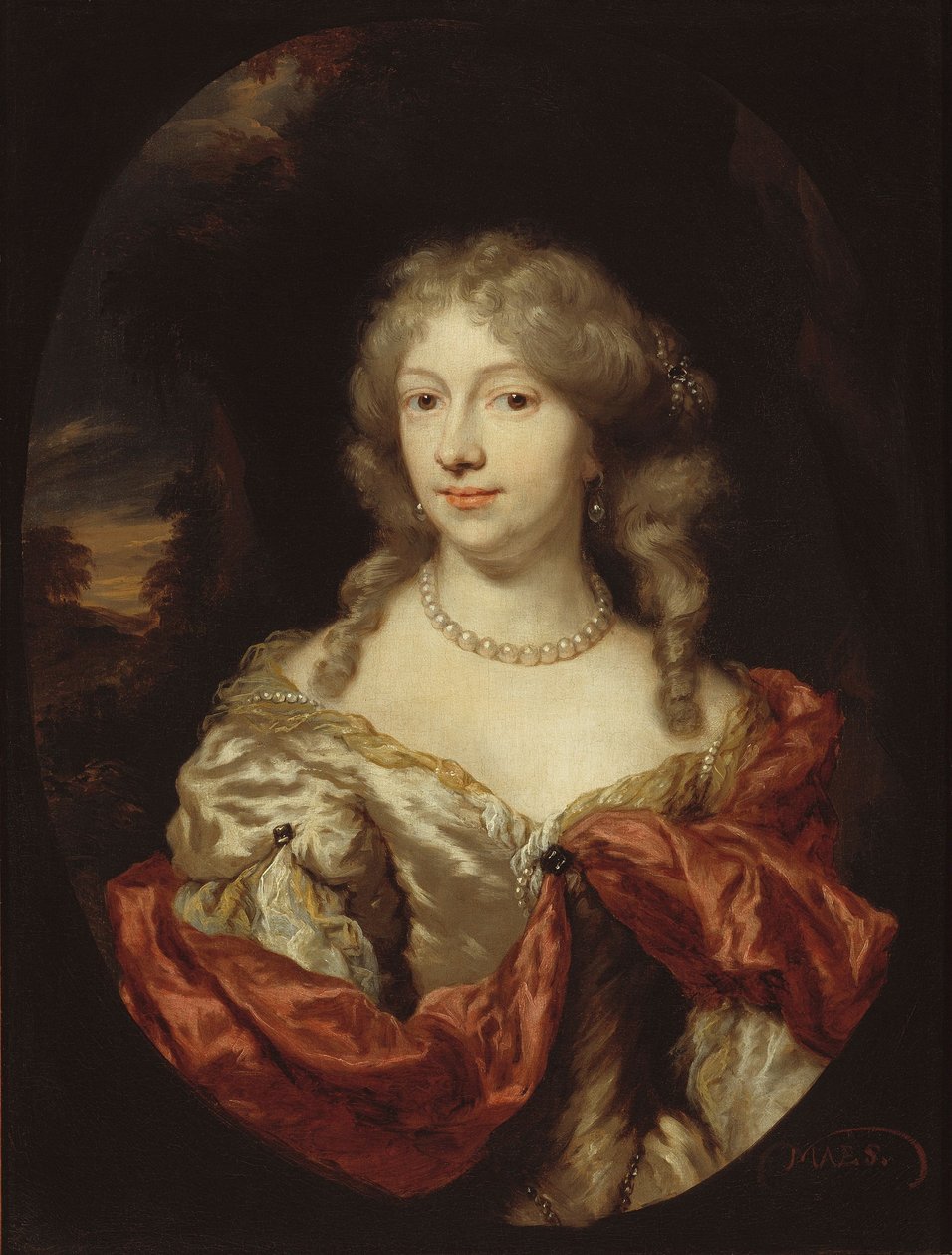 Portret młodej damy autorstwa Nicolaes Maes