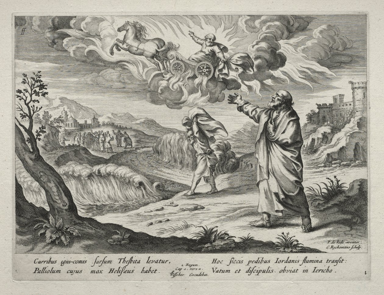 Historia Elizeusza, 1643. autorstwa Nicolaes Rijckmans