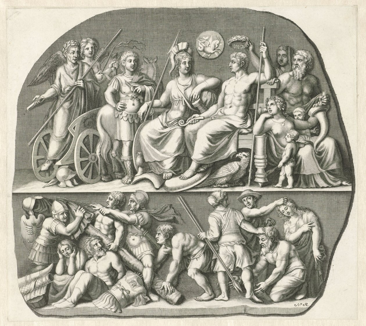 Camee Gemma Augustea autorstwa Nicolaes Ryckmans