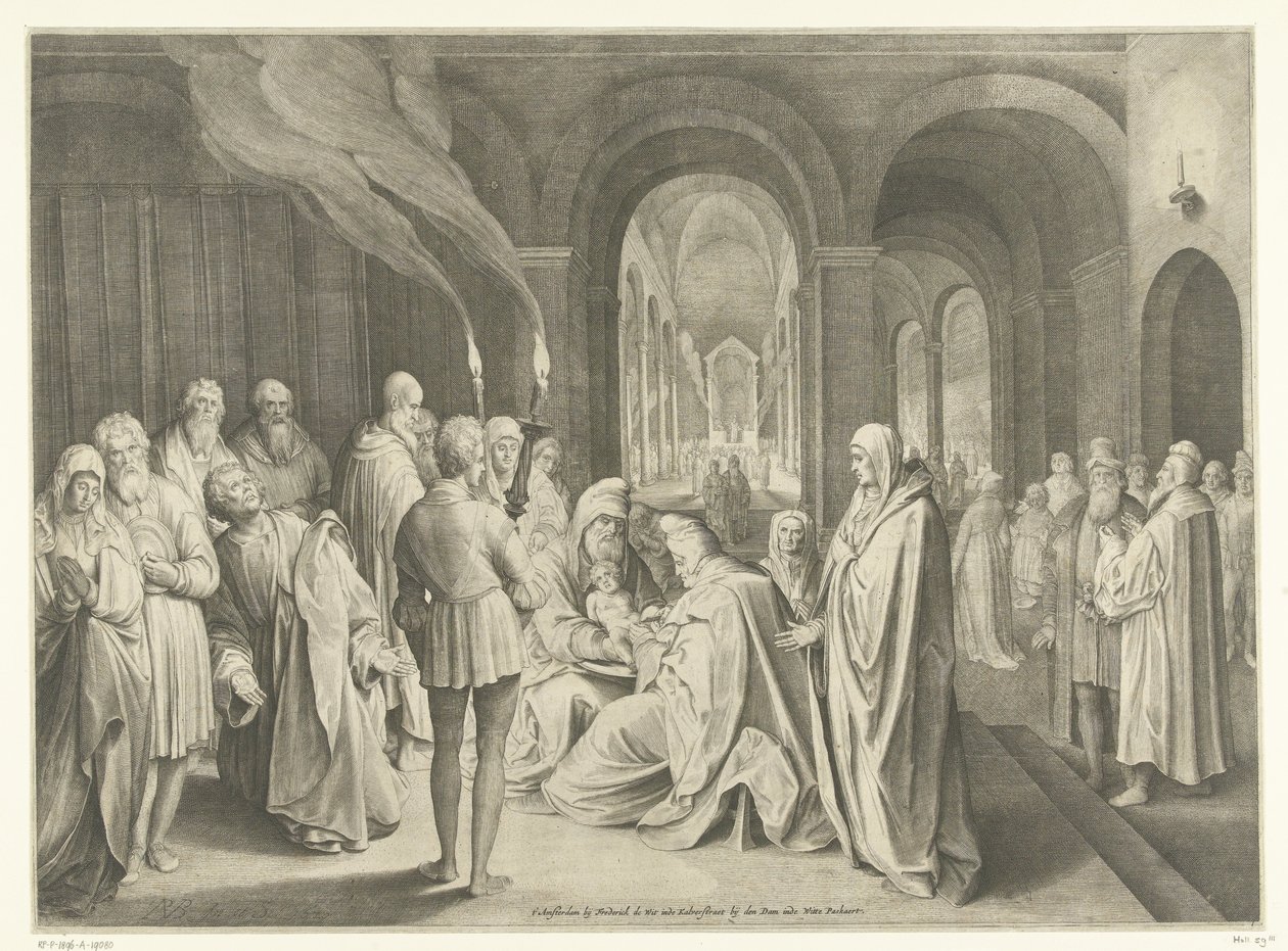 Obrzezanie Chrystusa autorstwa Nicolaes de Bruyn